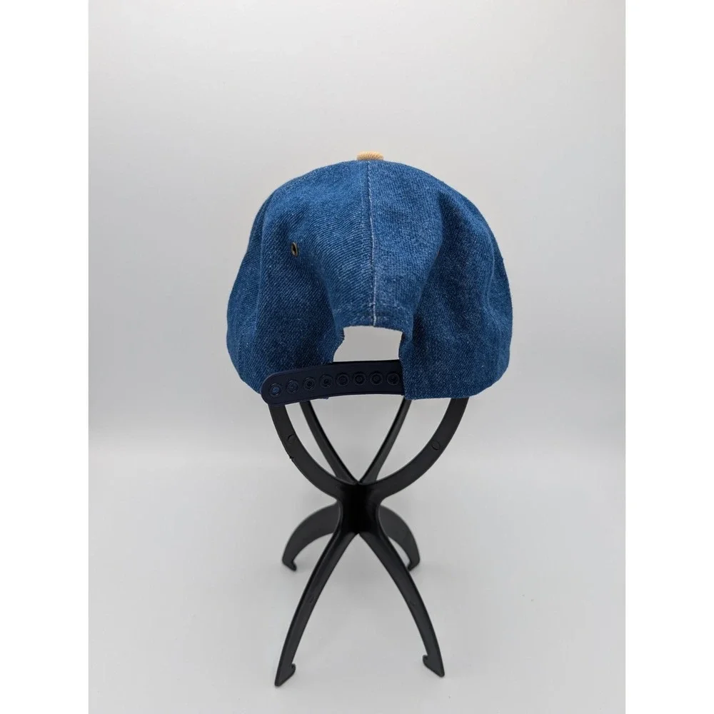 Vintage 1998 denim Camp Mitigwa 75th‎ anniversary SnapBack hat K Products